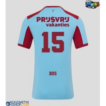 Moški Nogometni dresi Feyenoord Jordan Bos #15 Tretji 2025-26 Kratek Rokav